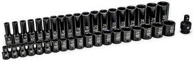 GEARWRENCH 84948N 6-point deep sockets reach recessed fasteners with ease.