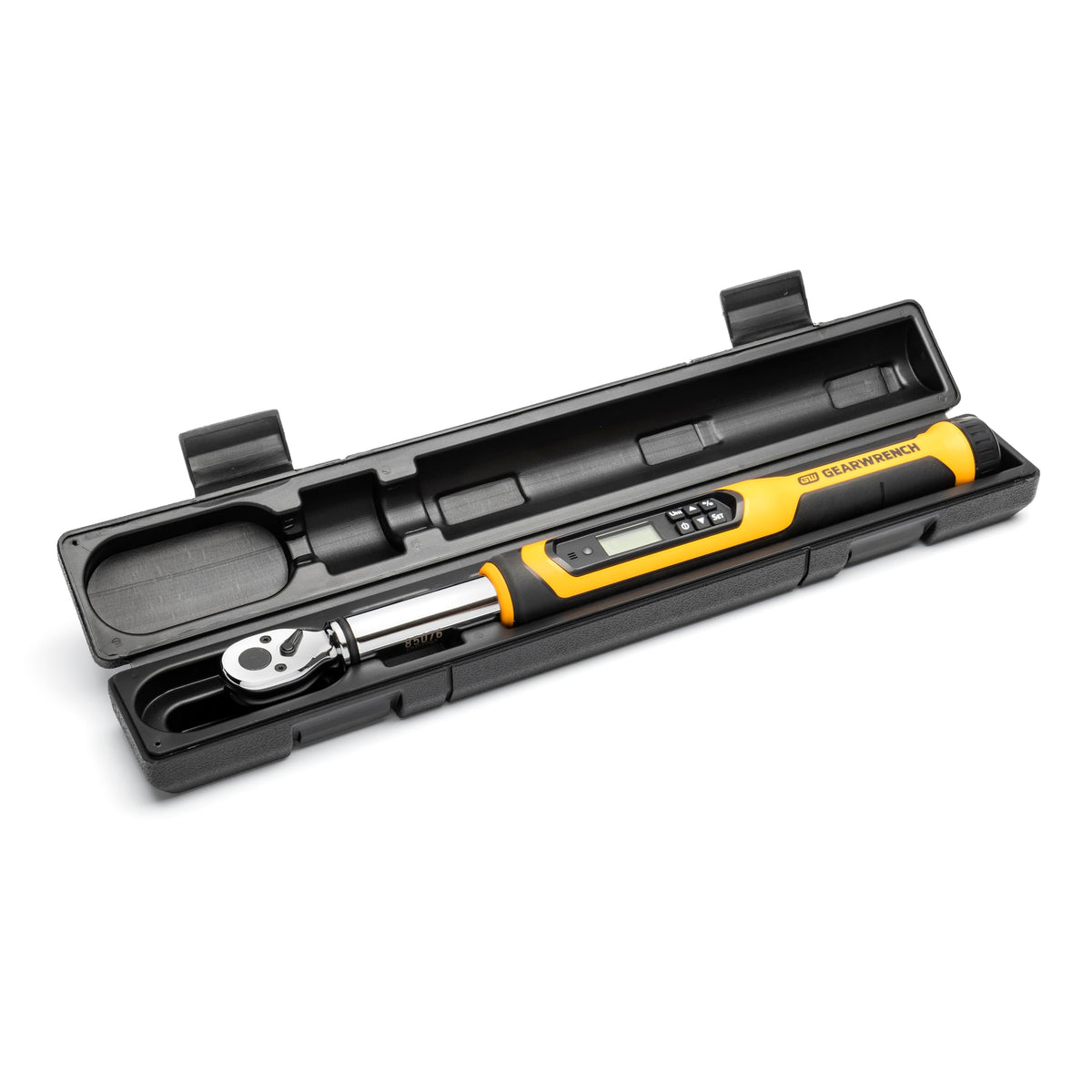 GearWrench 85076 supports five torque units for versatile measurements.