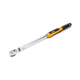GEARWRENCH 85077 battery slot powers on-site torque checks with AA cells.