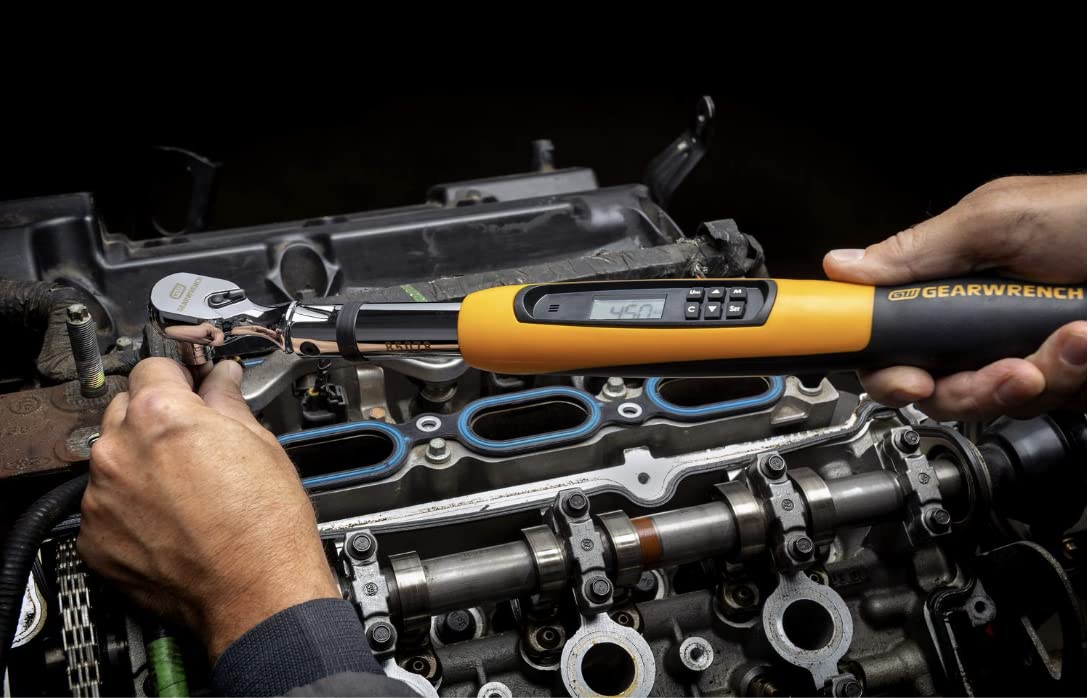 GearWrench 85078 vibrating handle and beep notify when target is reached