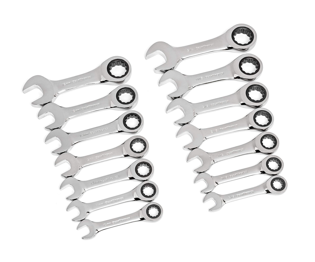 GearWrench 85206 boxed set with wrenches provides organized storage and quick access.