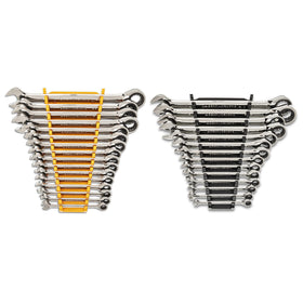 GEARWRENCH 86702 ratcheting wrench set box-end design improves grip and reduces rounding