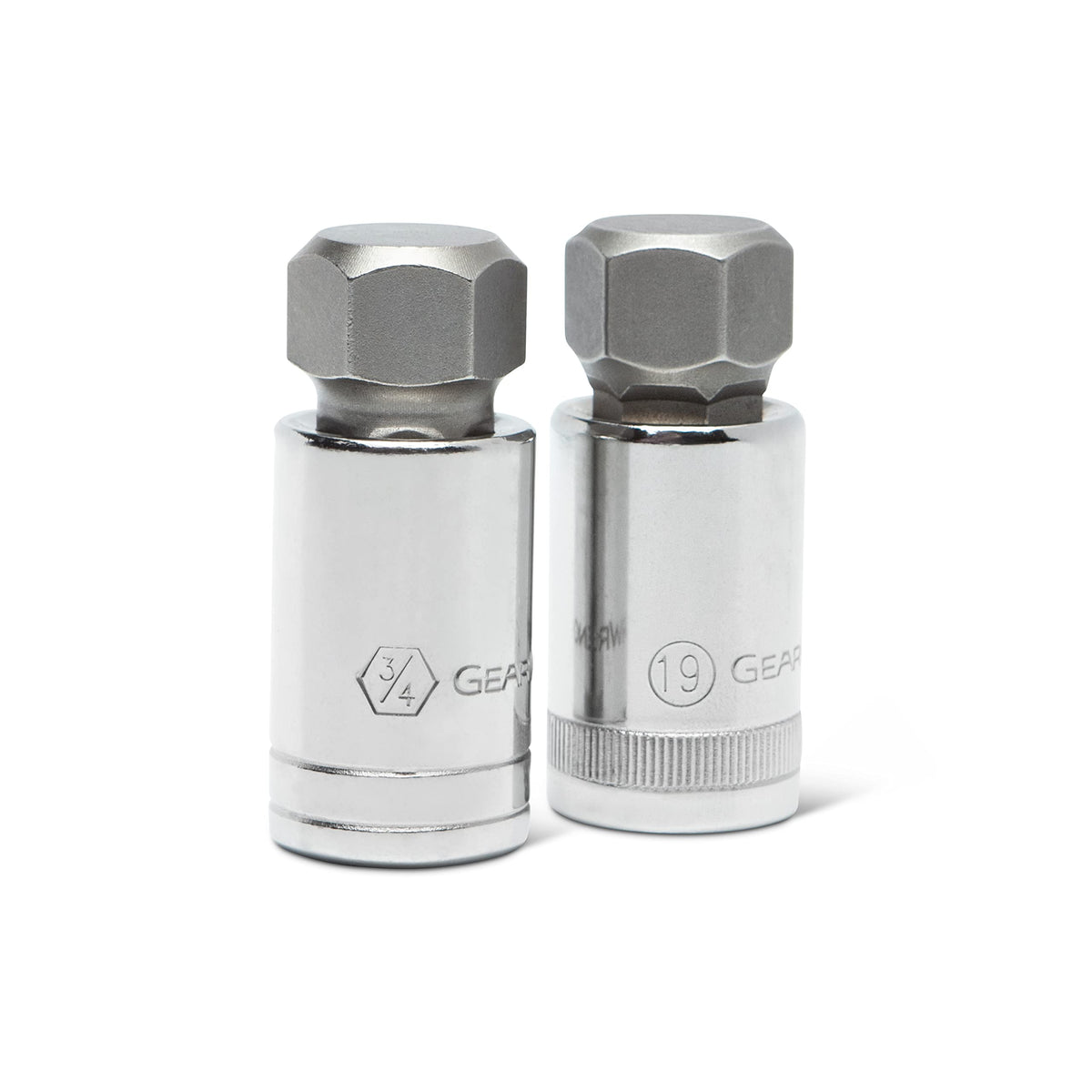 GearWrench 89086 heat-treated socket bases withstand torque and wear.