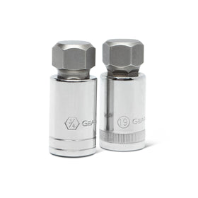 GearWrench 89086 heat-treated socket bases withstand torque and wear.