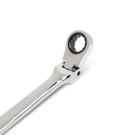 GearWrench 90-tooth wrench showing 4-degree swing for precise turns.