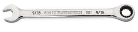 GEARWRENCH 9/16 inch 4-degree swing arch wrench in action for tight spaces and smooth operation