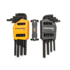 GEARWRENCH ball-end design enables greater access to tight fasteners.