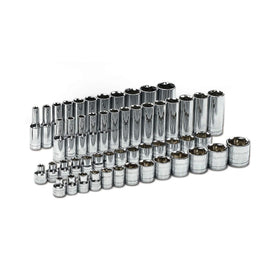 GEARWRENCH blow-mold case keeps tools organized and portable.