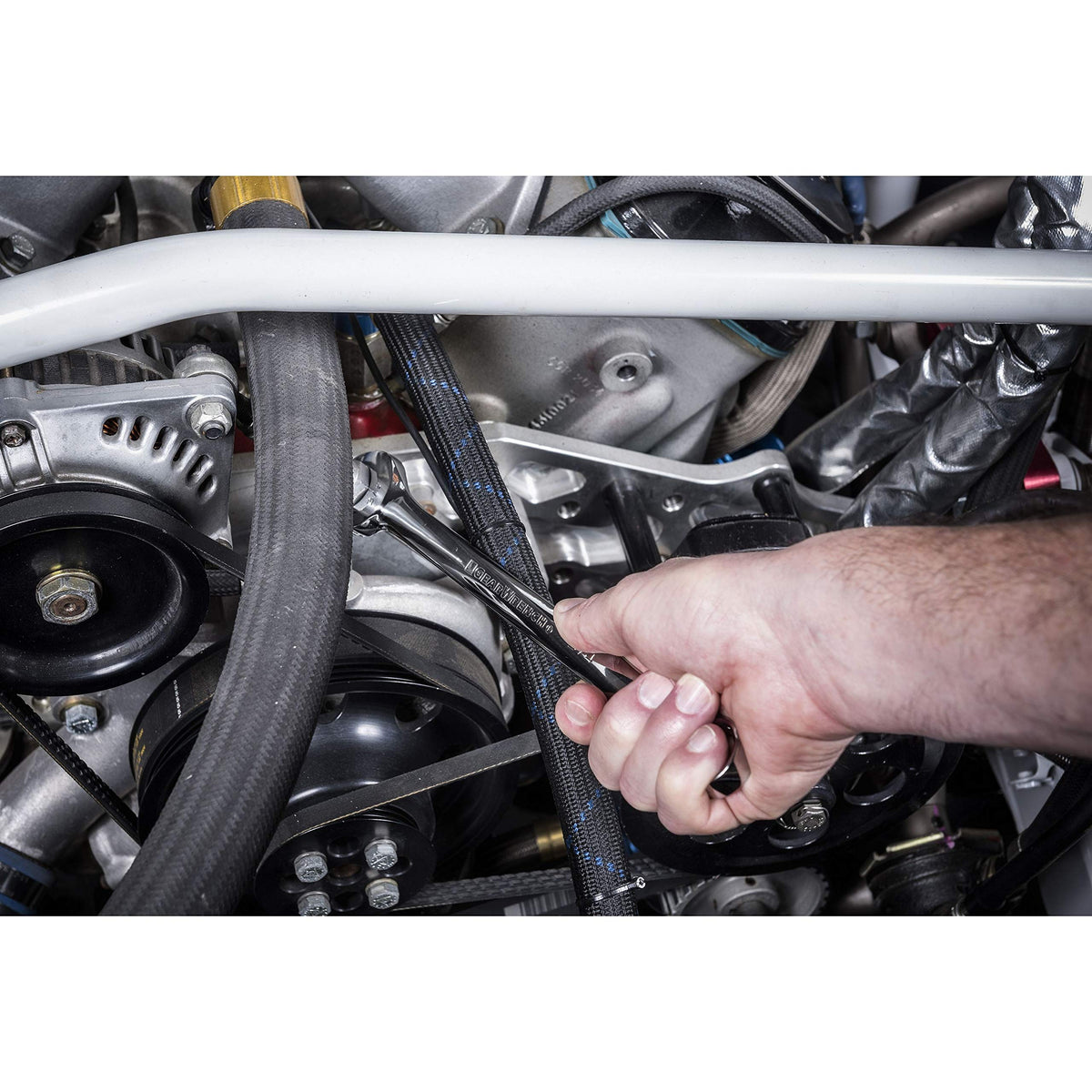 GearWrench compact open end reaches tough-to-reach spots