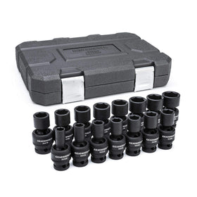 GearWrench half-inch 6-point metric sockets for heavy-duty torque tasks.