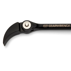 GEARWRENCH indexing pry bar offers 14 lock positions for precise positioning.