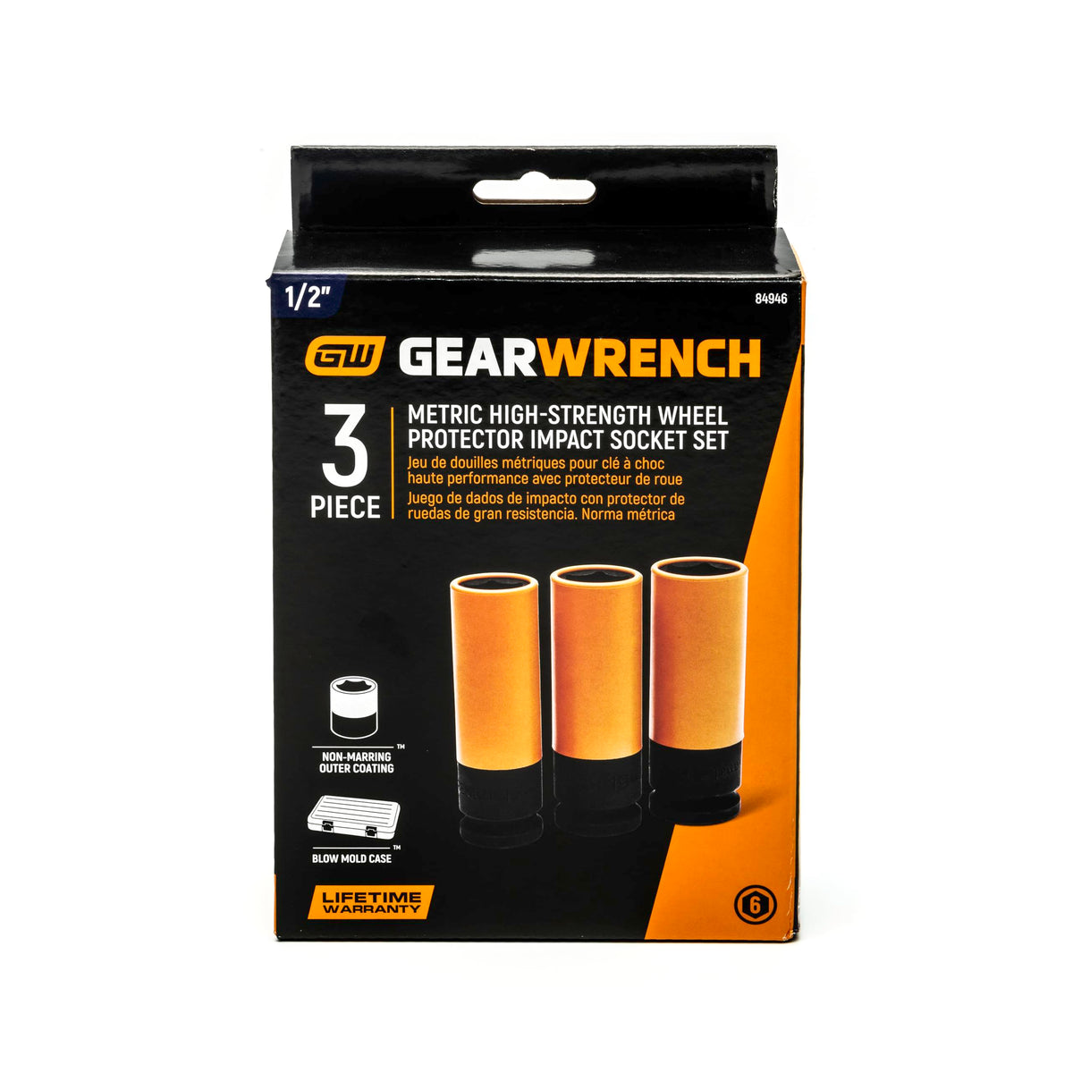 GearWrench lug nut protective insert guards lug nuts at 19mm size.