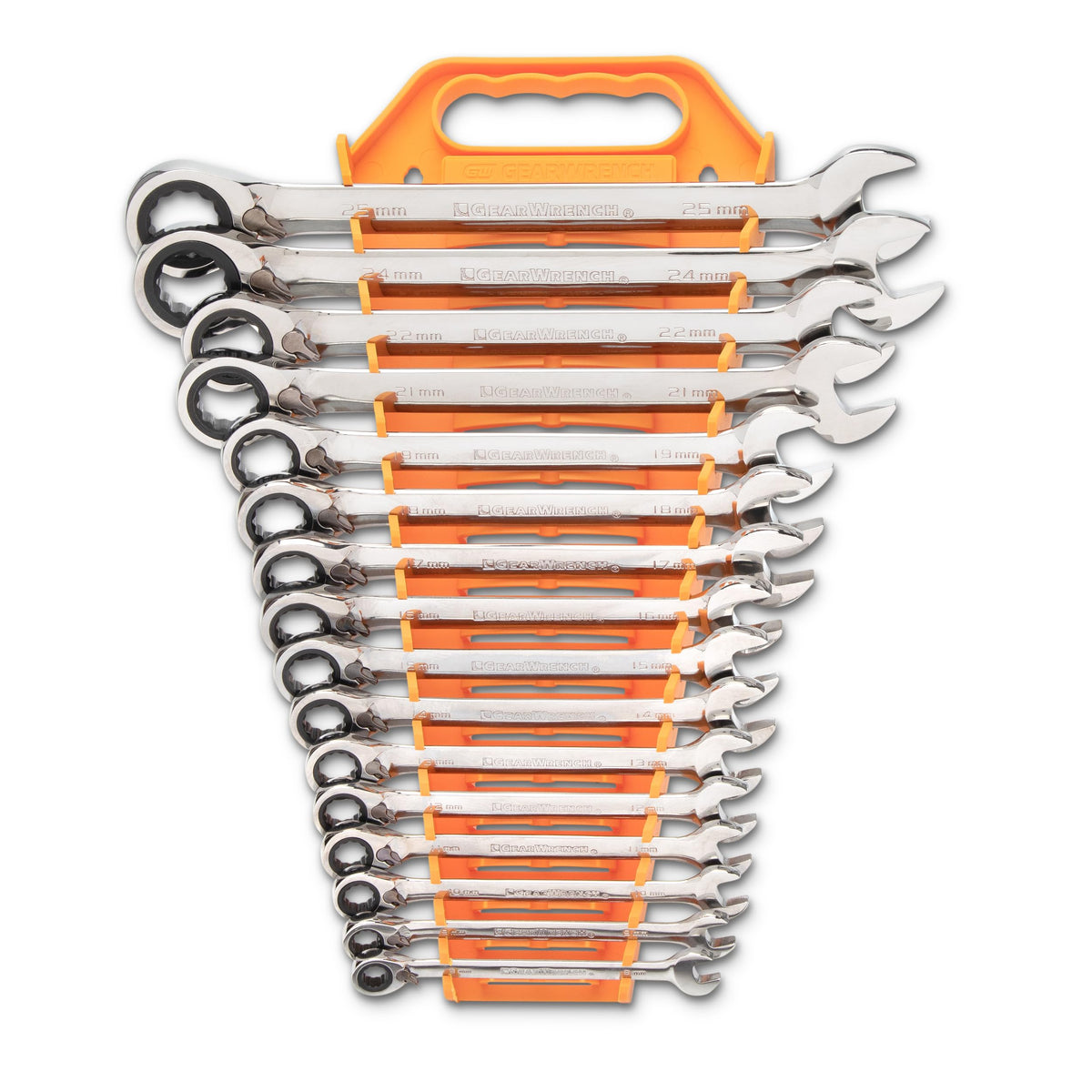 GearWrench off-corner loading box end improves grip and reduces rounding.