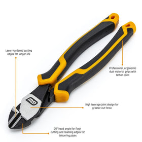 GEARWRENCH Pitbull high-leverage joint detail for up to 35% more cutting power