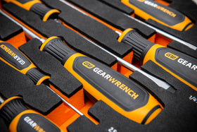 GearWrench polished alloy shaft resists rust for lasting performance