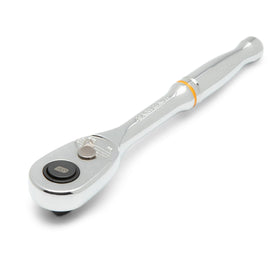 GEARWRENCH teardrop low-profile head fits in narrow areas