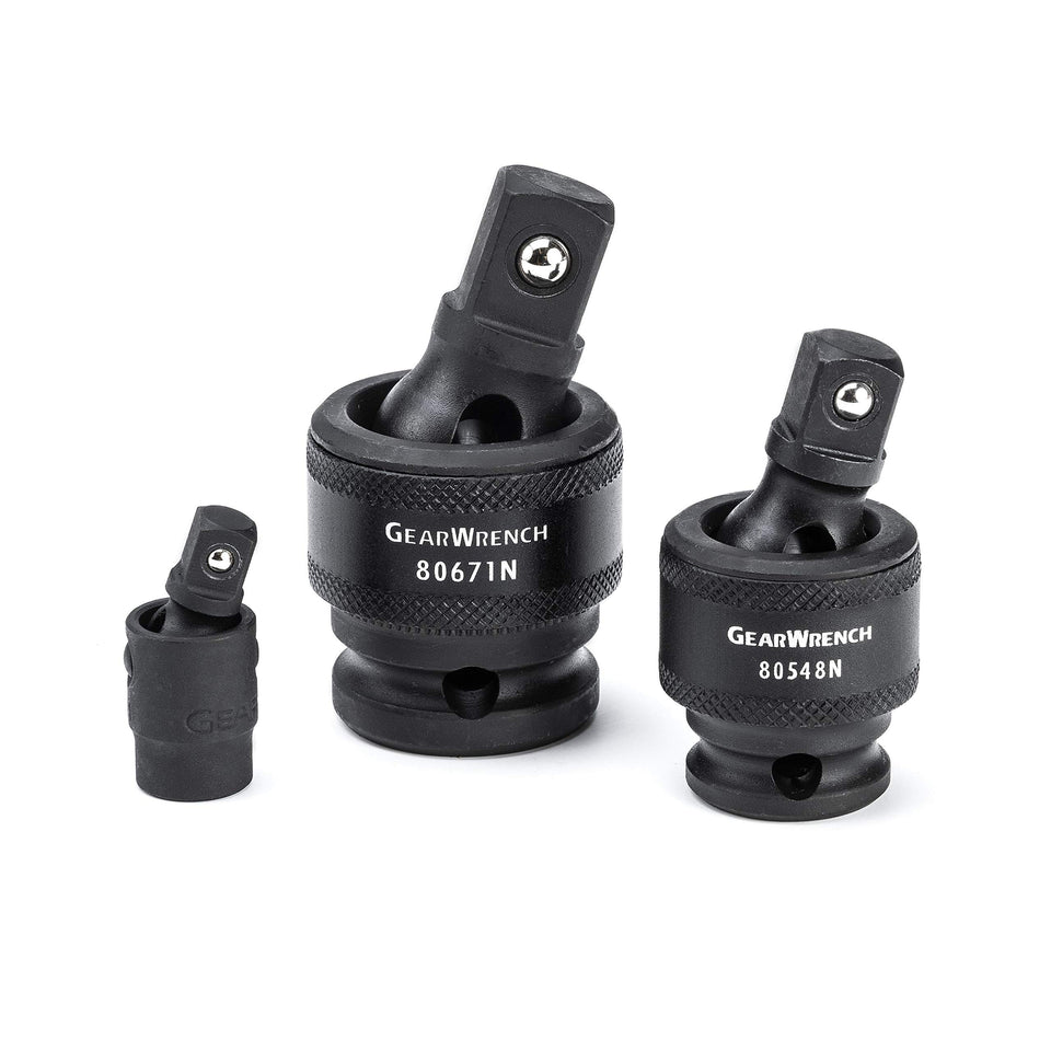 GEARWRENCH universal-joint 1/4-drive enables tight-space access for fast repairs