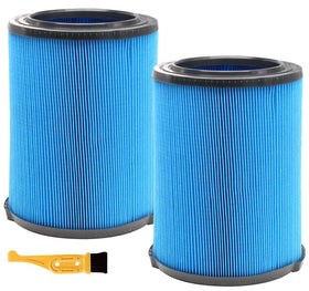 GEBDSM VF5000 filter pack 2 for Ridgid vacuums, washable and reusable.