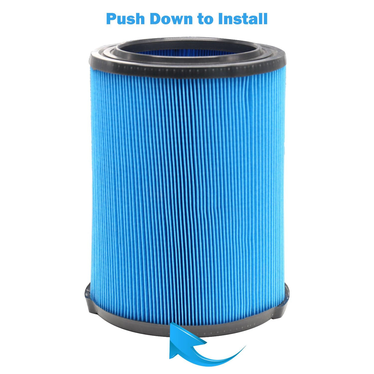 GEBDSM VF5000 washable filter promotes repeated use with minimal downtime.