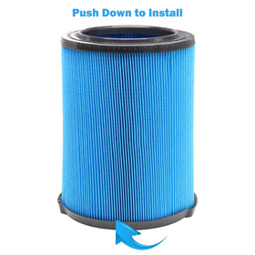 GEBDSM VF5000 washable filter promotes repeated use with minimal downtime.