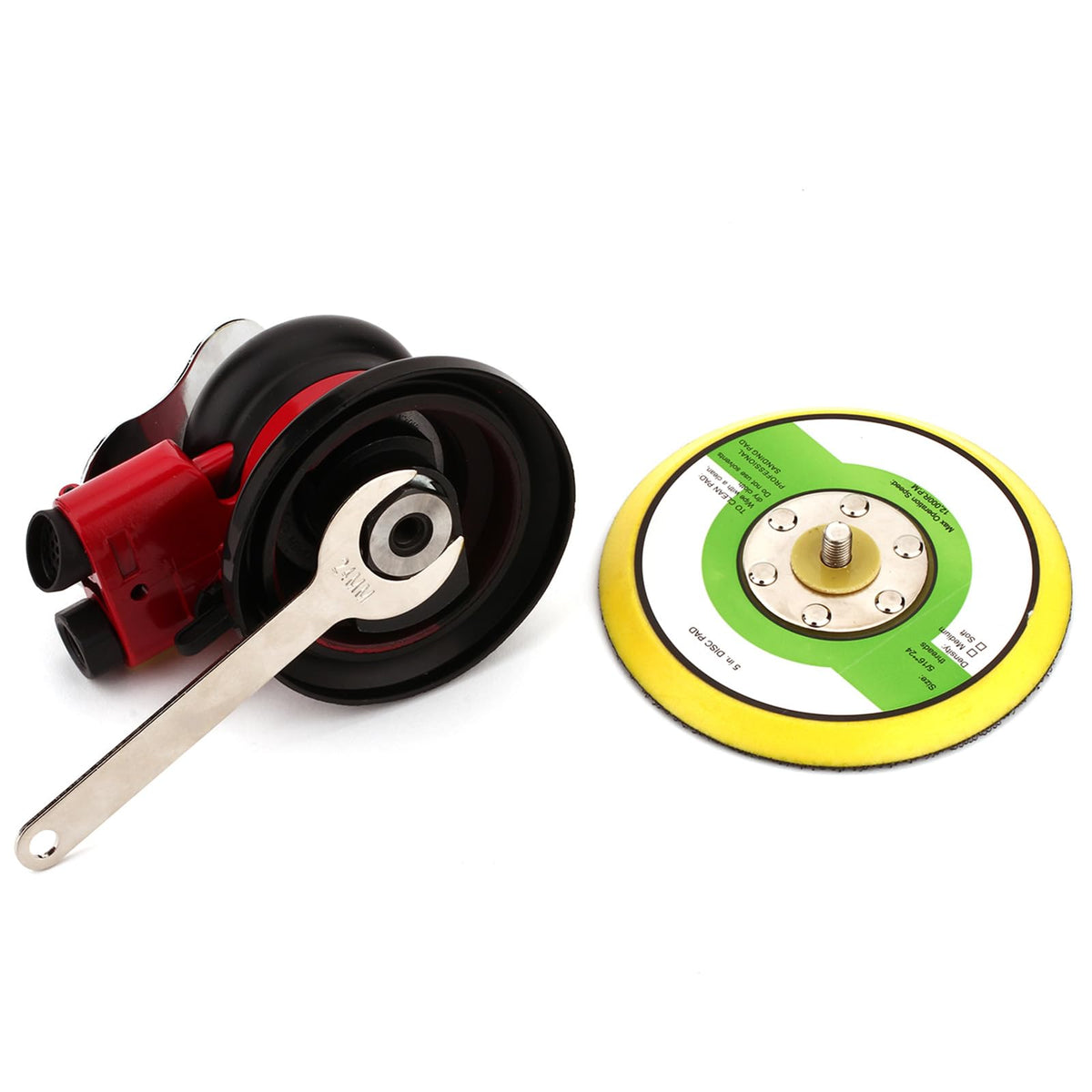 Gedu 5-inch pad ready for versatile sanding tasks