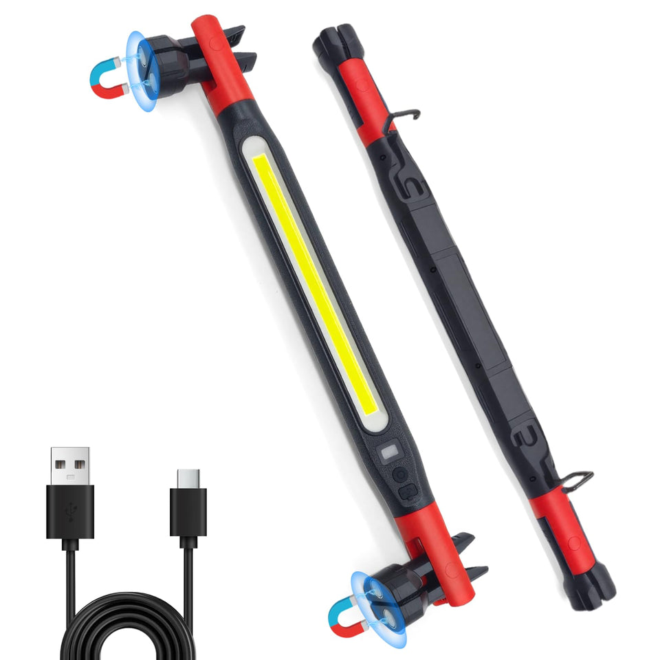 GEEBONFLUGENS magnetic work light with 3000 lumens for demanding worksites