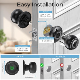 Geektale easy installation suitable for bedrooms, offices, apartments