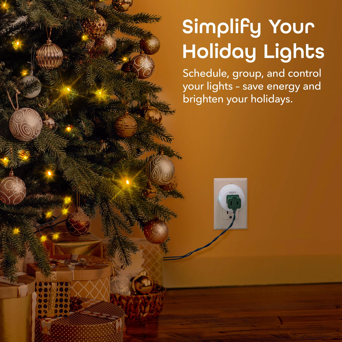 Geeni Dot Smart Plug energy monitoring shows real-time usage in the app.