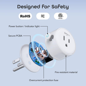 No hub required; Geeni Dot connects directly to Wi‑Fi for easy setup.