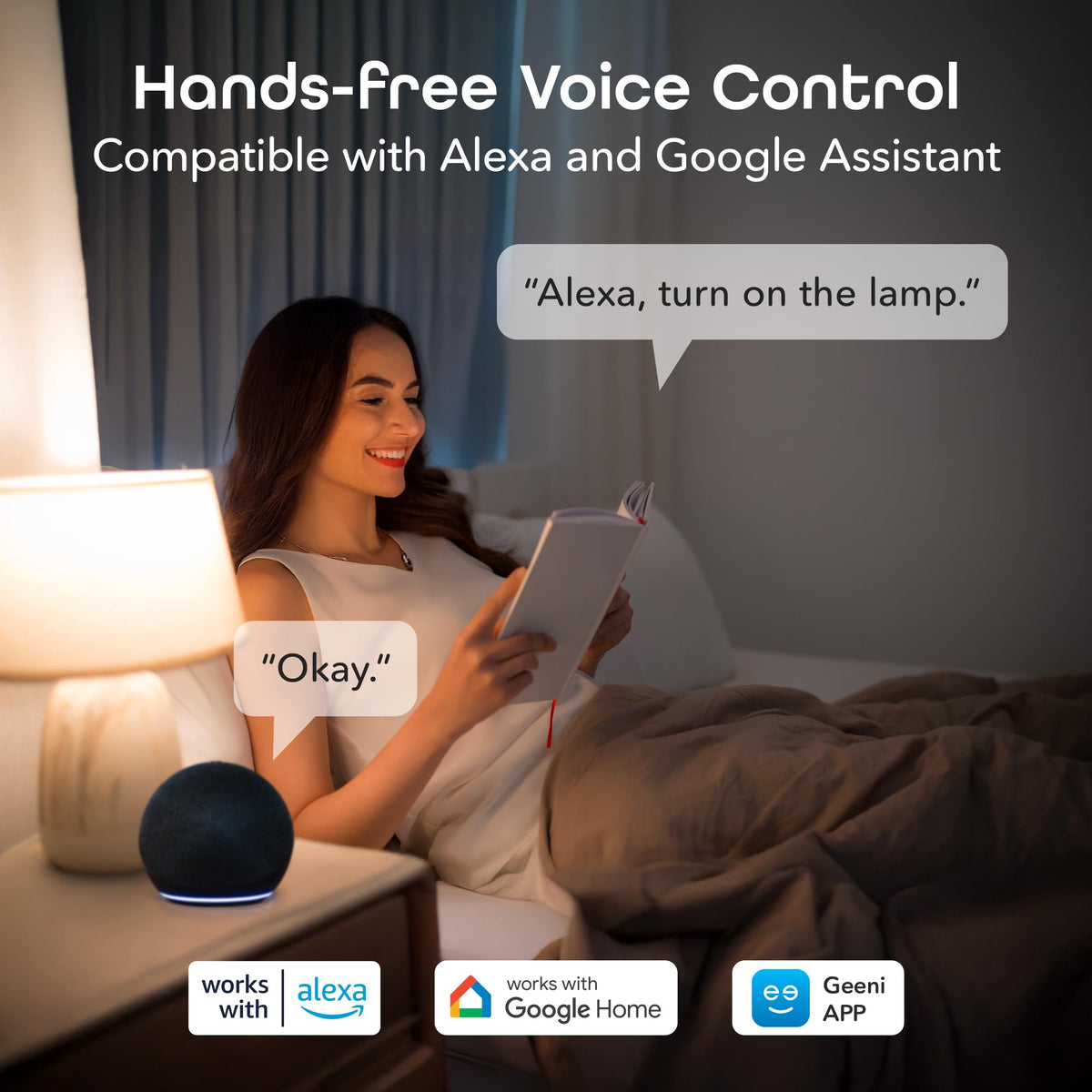 Geeni Prisma Plus 800 comes as a four-pack for multi-room consistency.