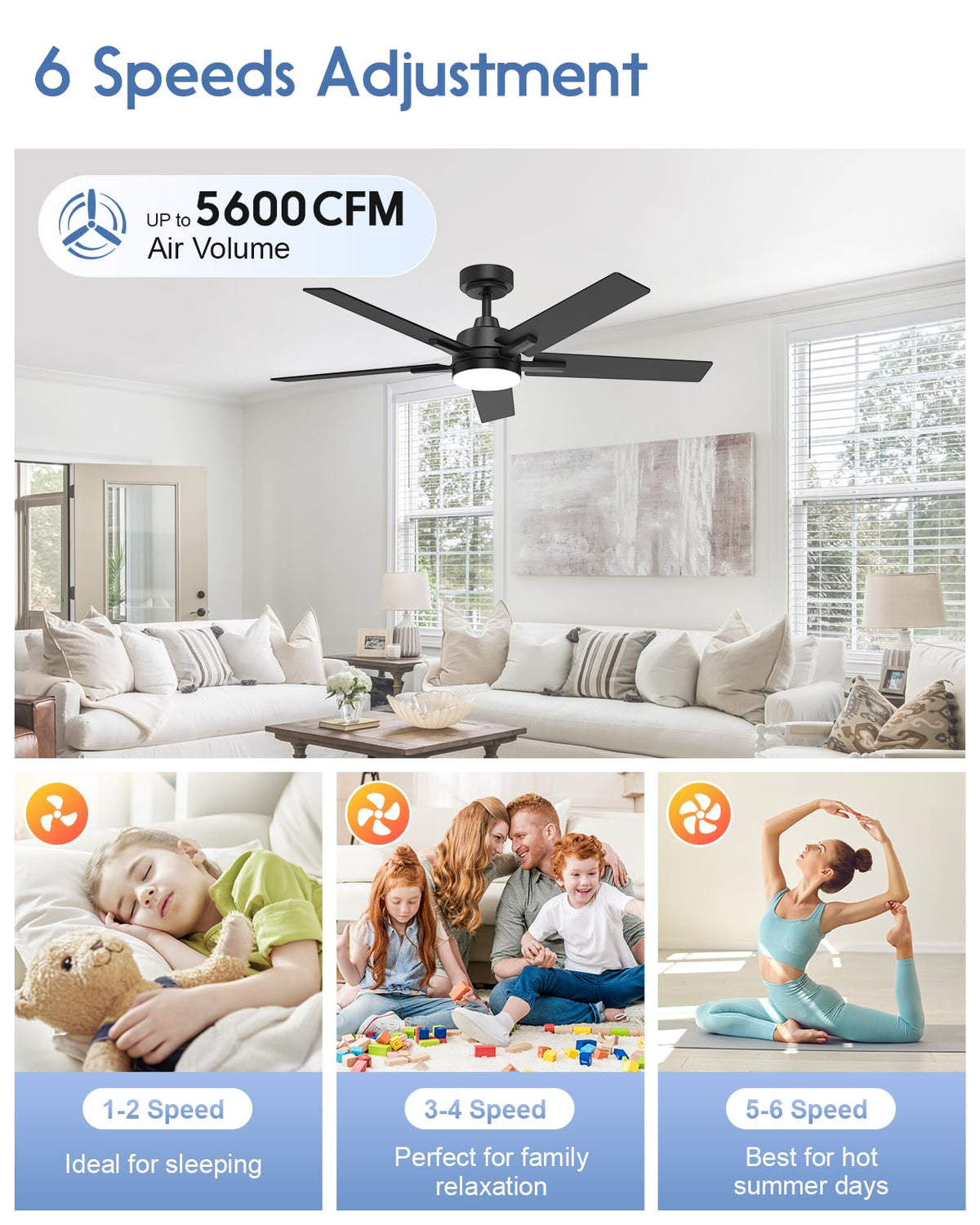Geinself dimmable LED light with warm to cool color range