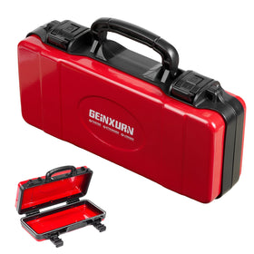 Geinxurn 11-inch red tools box for organized on-the-go storage