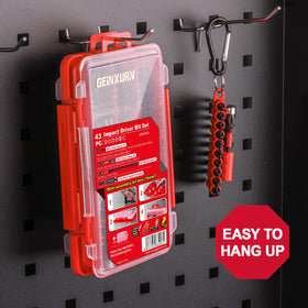 Geinxurn 1/4-inch hex bits compatible with many drills