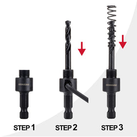 GEINXURN compatible with Dewalt, Bosch, Milwaukee for broad tool compatibility