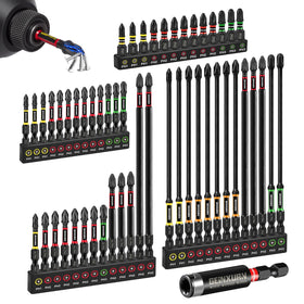 Geinxurn color-coded base screwdriver bits for quick ID and organized workflow.