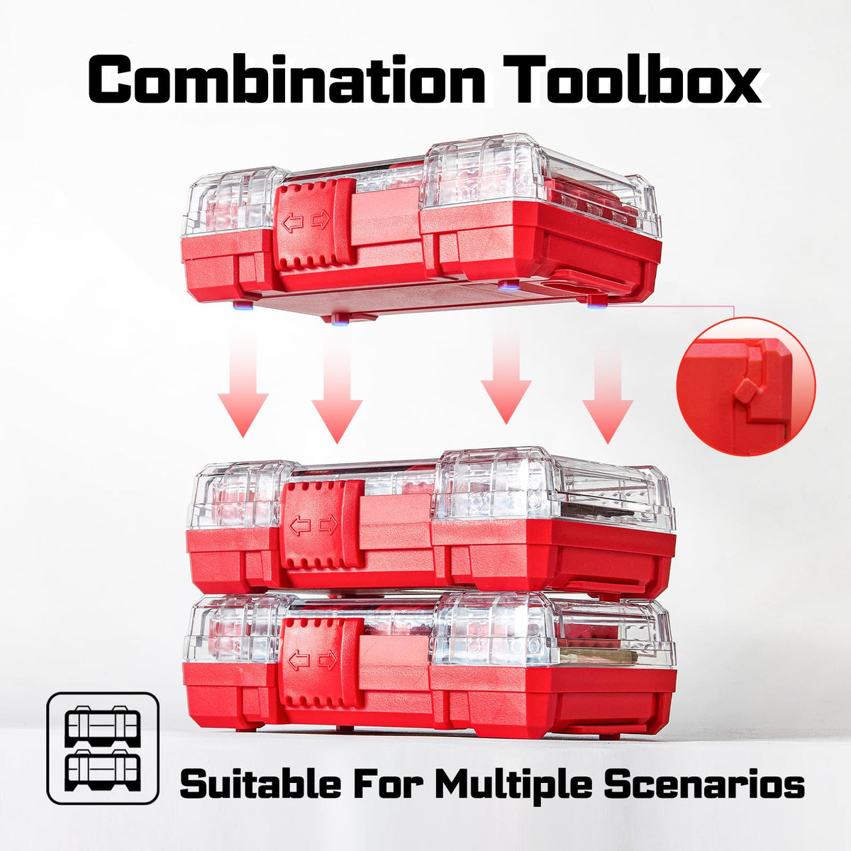 GEINXURN compact storage case keeps bits secure and portable.
