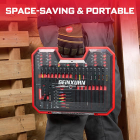 GEINXURN organized tray simplifies tool selection during tasks.