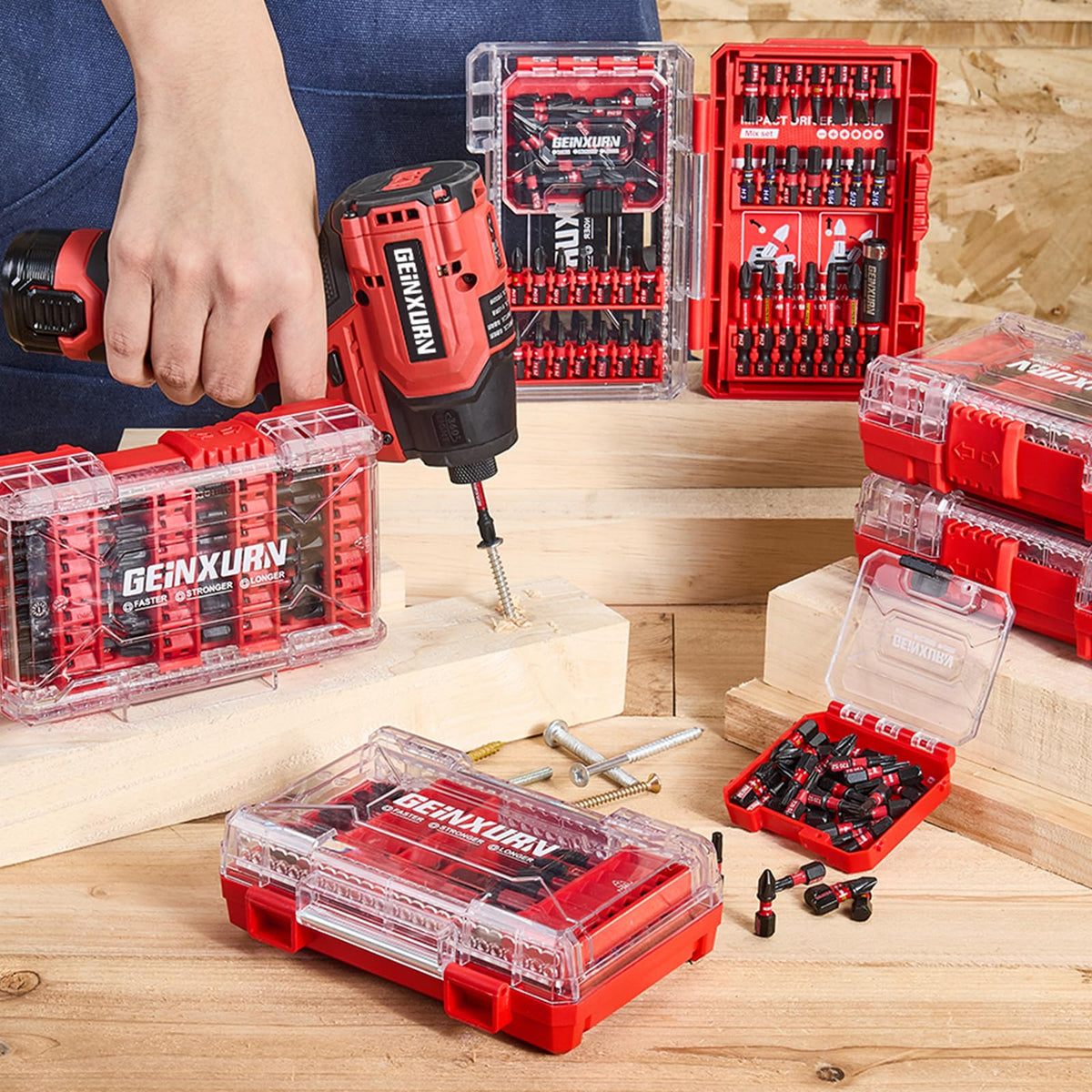 Geinxurn durable bits suitable for DIY and professional work