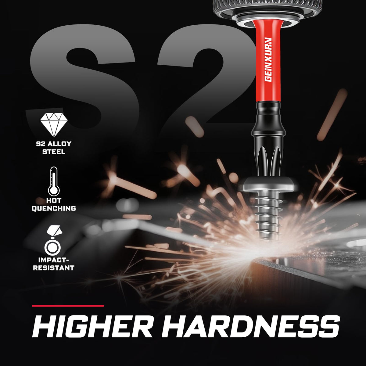Geinxurn long extension 3-inch for enhanced torque and control
