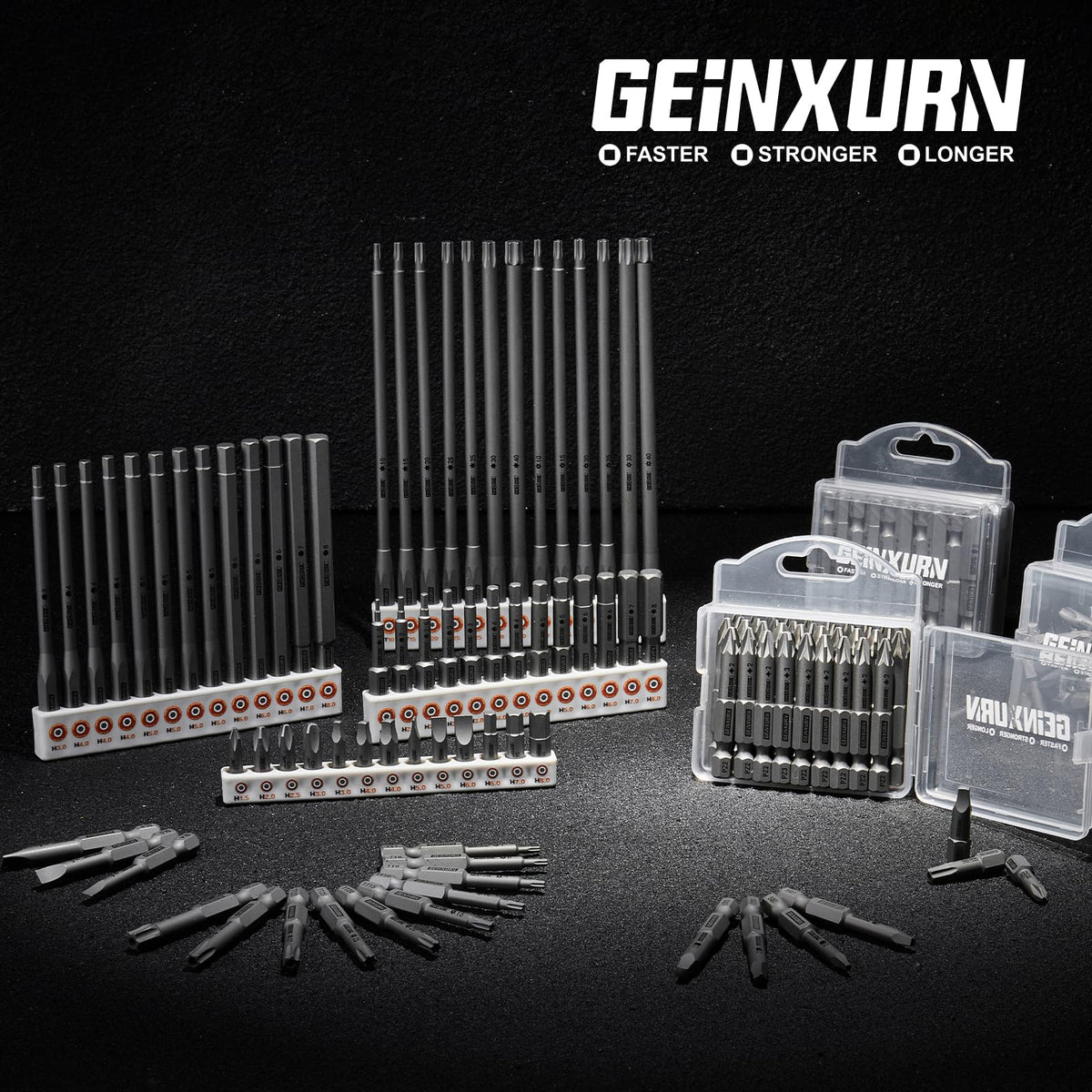 GEINXURN anti-rust coating close-up protecting bits in moisture