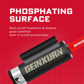 Geinxurn high-visibility sleeves aid quick orientation in dim spaces.