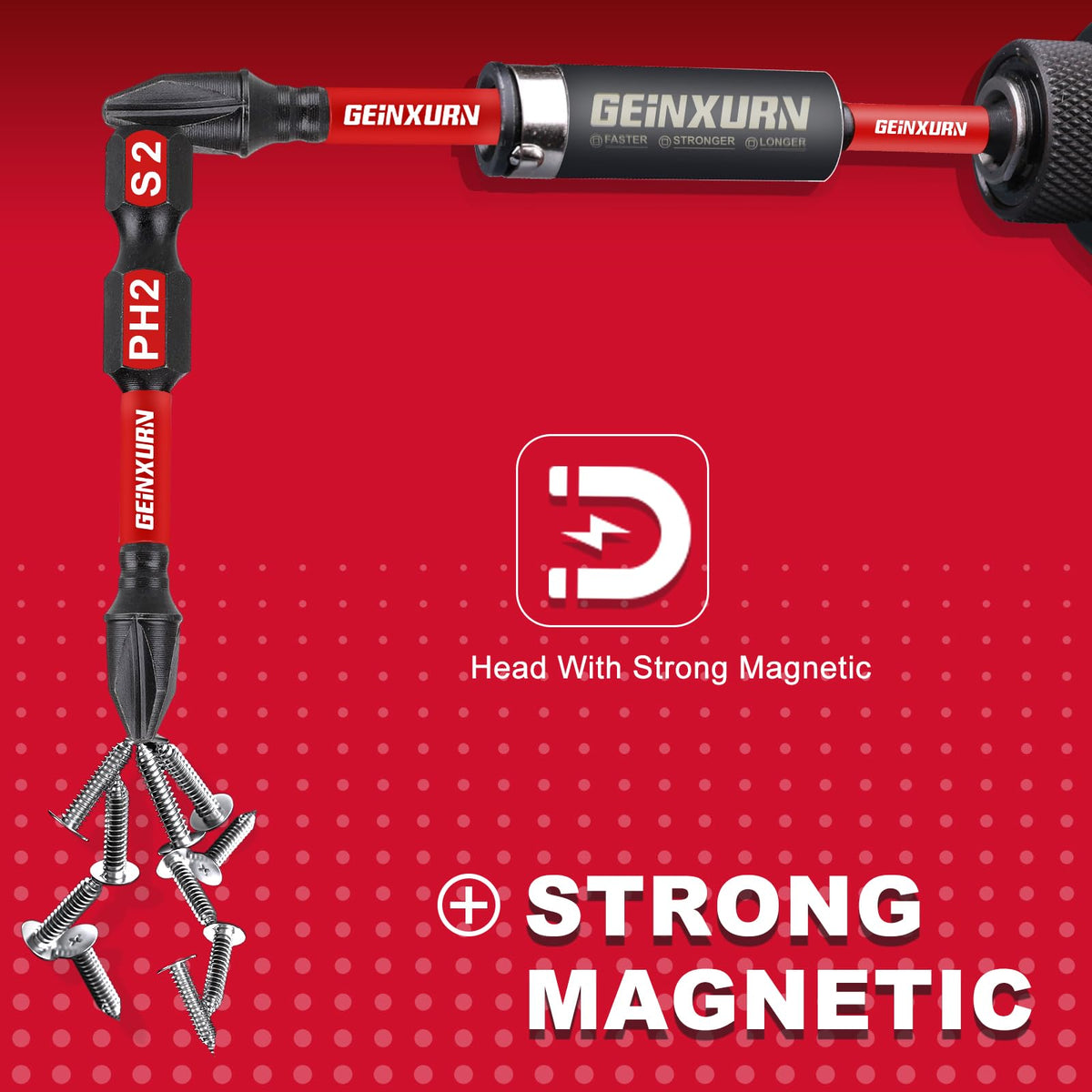Geinxurn impact shock-absorbent zone handles higher torque.