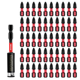 Geinxurn PH2 1 in. driver bits with strong magnetic hold for high-torque tasks