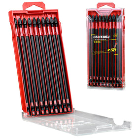 Geinxurn Impact Tough PH2 bits stored in a portable box for on-site use