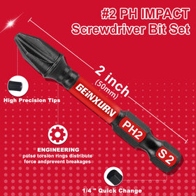 Geinxurn Magnetic bit holder secures screws during driving