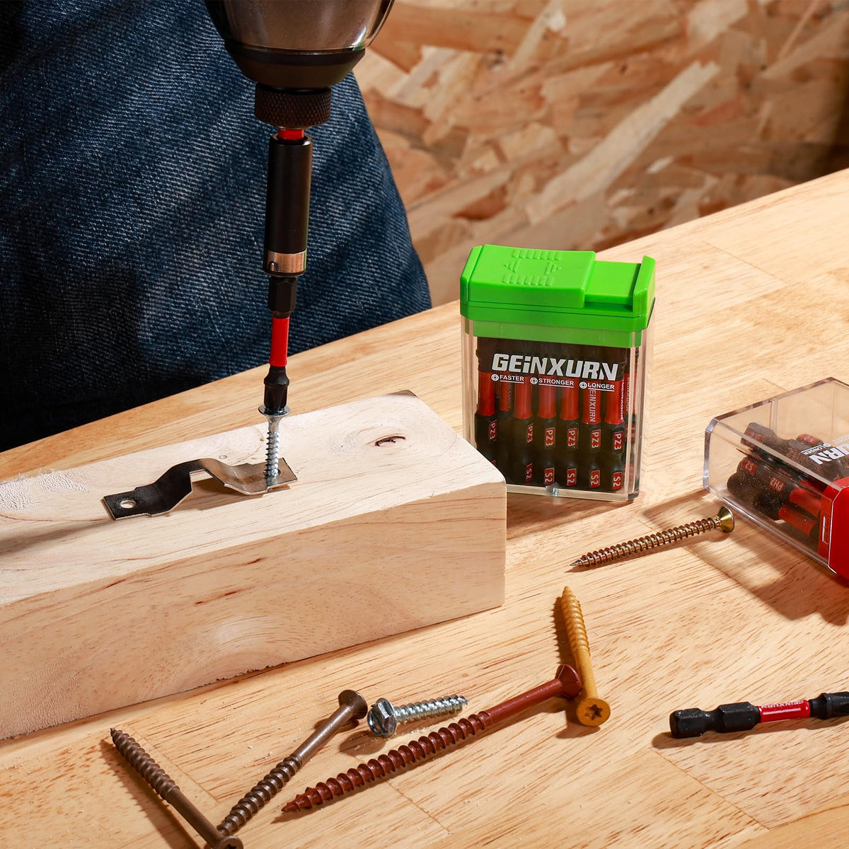 GEINXURN Magnetic driver compatibility for versatile tool use