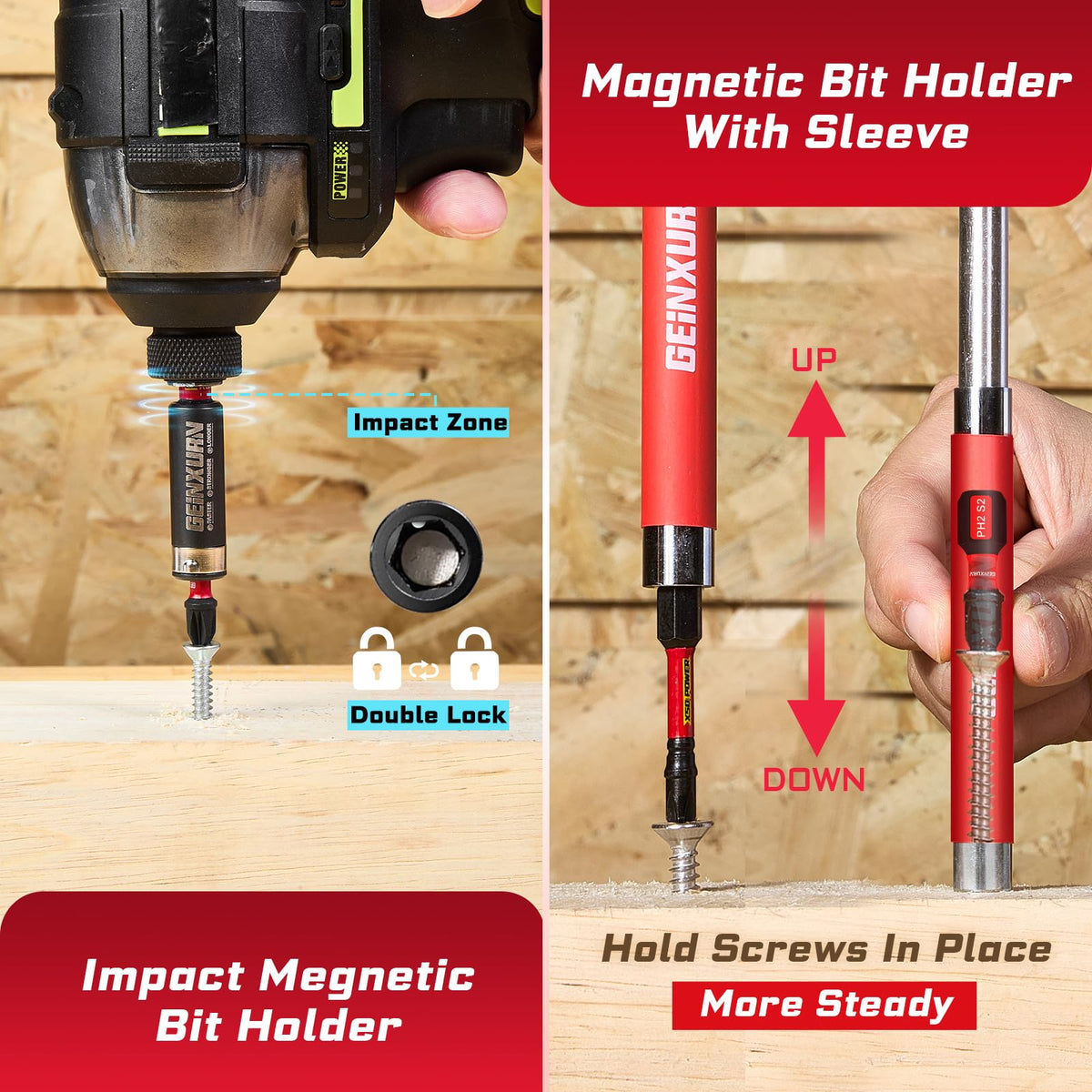 GEINXURN mini wrench 1/4 square drive for tight spaces.