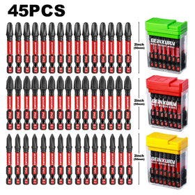 Geinxurn PH1 PH2 PH3 tips offer precise fit and low cam-out.