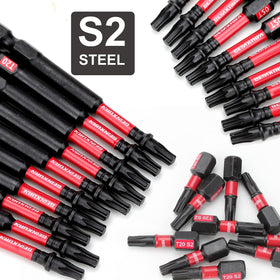 GEINXURN S2 alloy steel bit tip—high hardness for reliability.