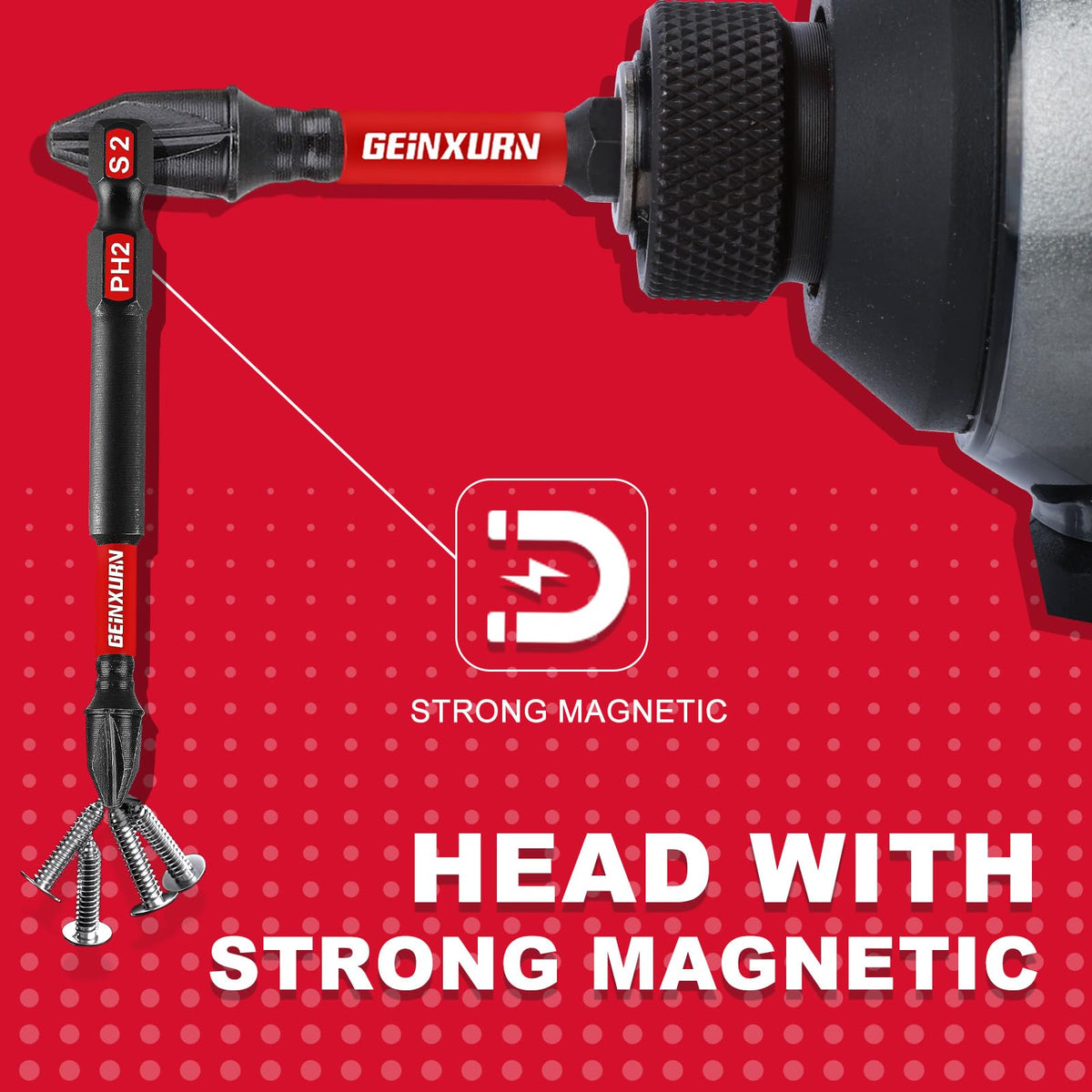 Geinxurn S2 alloy steel bits deliver anti-wear performance for longer tool life